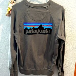 Patagonia Organic Cotton Grey Sweat Shirt